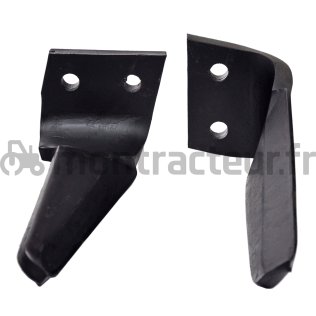 DENT DE HERSE ROTATIVE DROITE FORGÉE - 310 X 18 MM ADAPTABLE ALPEGO 07401 RH-ALP-08R