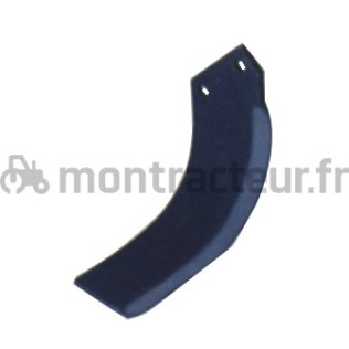 LAME DE FRAISE HÉLICOÏDALE DROITE 140 X 75 X 175 X 6 Ø 11.5 EA 57