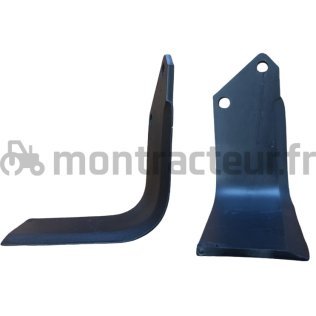 LAME DE FRAISE GAUCHE 140 X 75 X 170 X 6 Ø 11.5 EA 57