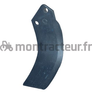 LAME DE FRAISE GAUCHE 130 X 80 X 210 X 7 Ø 13 EA 57