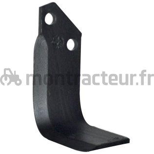 LAME ROTALABOUR DROITE 105 X 60 X 175 X 7 Ø 14.5 EA 45