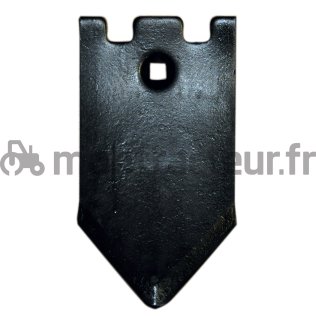 POINTE DE SOC 220 X 120 X 12 MM Ø 14 MM