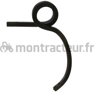 DENT DOUBLE SPIRE GAUCHE 25 X 25 X 520 MM GRAND DÉGAGEMENT