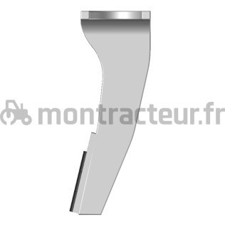 DENT ROTATIVE GAUCHE - CARBURE