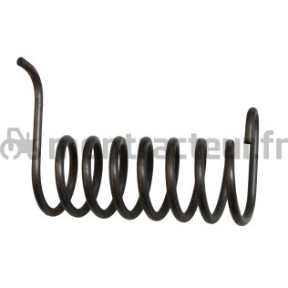 RESSORT DE RAPPEL GAUCHE 59 X 33 X 2.5 - Ø 24 MM