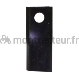 COUTEAU DE FAUCHEUSE 120 X 50 X 4 MM - Ø 15.50 MM (BLISTER 6 PIÈCES)