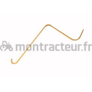 DENT DE FANEUSE L 500 MM - Ø 6 MM ADAPTABLE JOHN DEERE VL1318