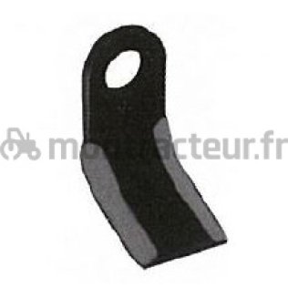 COUTEAU Y 108 X 50 X 8 MM - Ø 25.5 MM