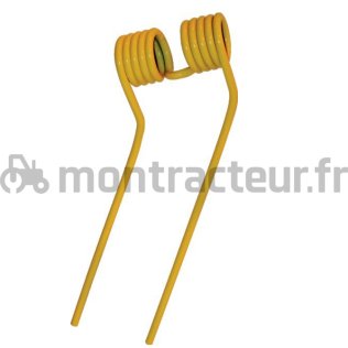 DENT DE FANEUSE DROITE L 340 MM - Ø 9 MM ADAPTABLE NIEMEYER 10501 - 600011