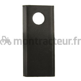 COUTEAU DE FAUCHEUSE 93 X 40 X 3 MM - Ø 16.25 MM (6 GAUCHES + 6 DROITS)