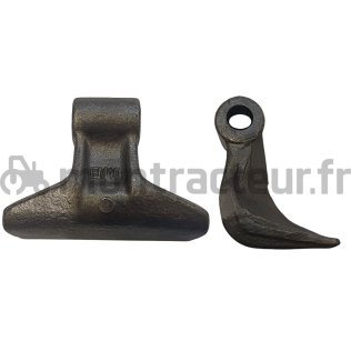 MARTEAU 147 X 55 Ø 20.5 RAYON 100 MM