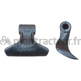 MARTEAU 150 X 55 Ø 20.5 RAYON 100 MM