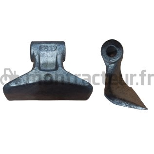 MARTEAU 150 X 60 Ø 16.5 RAYON 88 MM