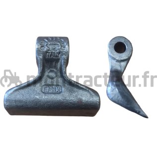 MARTEAU 120 X 40 Ø 16.5 RAYON 90 MM