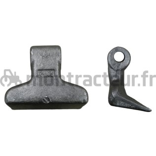 MARTEAU 135 X 50 Ø 20.5 RAYON 95 MM