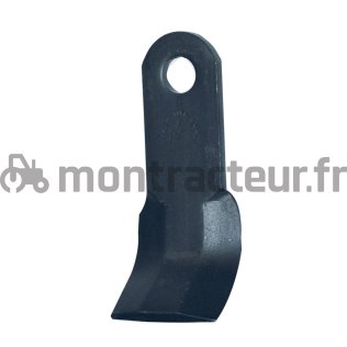 COUTEAU 200 X 60 X 10 MM - Ø 25.5 MM