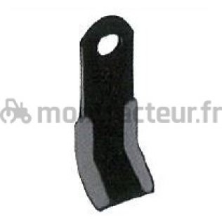 COUTEAU Y 204 X 60 X 8 MM - Ø 25.5 MM