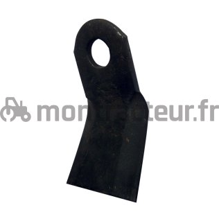 COUTEAU COURT 147 X 60 X 8 MM - Ø 25.5 MM
