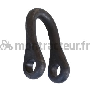 MANILLE LONGUE DROITE 95 X 56 X 13 MM - Ø 16.5 MM