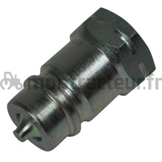 COUPLEUR ISO A (PARTIE MÂLE) 1/2 BSP - COUPLEUR Ø 23.7MM (1/2)
