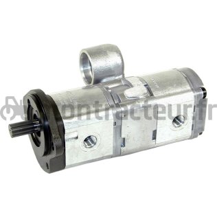 POMPE HYDRAULIQUE DOUBLE 22.5 + 18 CC