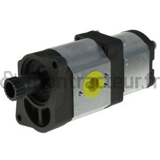 POMPE HYDRAULIQUE DOUBLE 25 + 11 CC