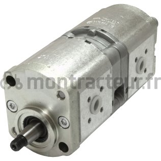 POMPE HYDRAULIQUE DOUBLE 16 + 14 CC
