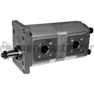 POMPE HYDRAULIQUE DOUBLE 16 + 11 CC