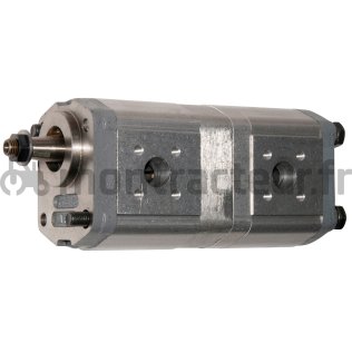 POMPE HYDRAULIQUE DOUBLE 16 + 11 CC