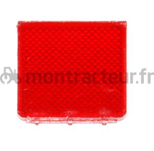 CACHE TRANSPARENT ROUGE