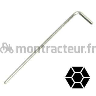 CLÉ 6 PANS MÂLE À BOULE 2.5 MM