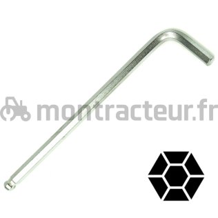 CLÉ 6 PANS MÂLE À BOULE 6 MM