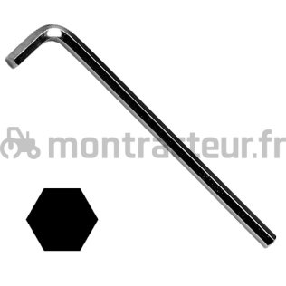 CLÉ 6 PANS MÂLE 17 MM