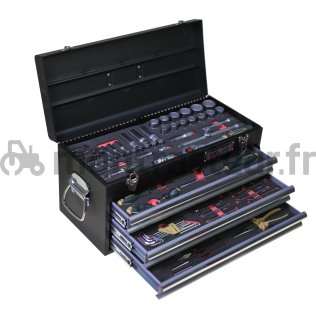 COFFRE A OUTILS 3 TIROIRS 116 OUTILS
