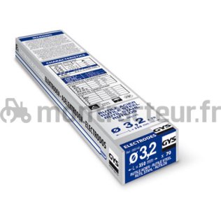 ÉLECTRODES RUTILE Ø 3.2MM - (BLISTER 70 PIÈCES)