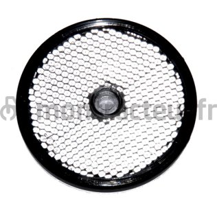 CATADIOPTRE BLANC A COLLER ROND - Ø 60 MM (BLISTER 2 PIÈCES)