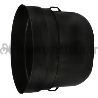 BOL OVALE AVEC UNE TRAPPE DE VISITE Ø 250 X 280 - L = 230 MM