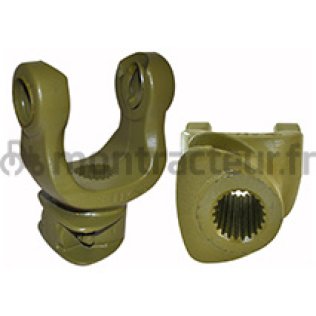 MÂCHOIRE STANDARD BOUTON POUSSOIR 1 3/8''(21) - 35 X 106.5 - B8