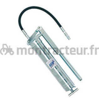 POMPE À GRAISSE ALGI PROFESSIONNELLE FLEXIBLE + AGRAFE - CARTOUCHE