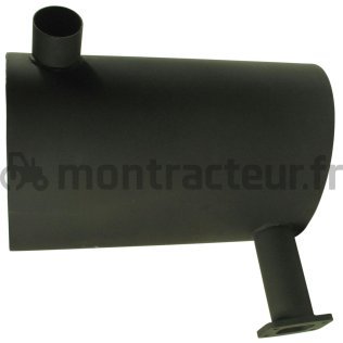 SILENCIEUX D'ÉCHAPPEMENT Ø INTÉRIEUR 63.2 X 43.7 - L. 515 MM