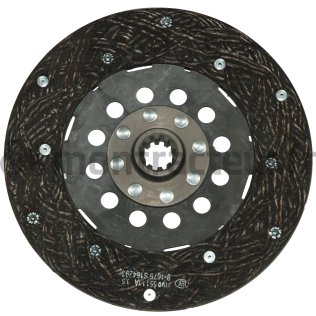 DISQUE D'AVANCEMENT ORGANIQUE RIGIDE - LIBRE Ø 250 - 23 X 29 - 10 LUK POUR DEUTZ-FENDT