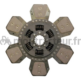 DISQUE D'AVANCEMENT LUK - LIBRE Ø 310 - 40 X 45 - 16 / 7 PADS POUR CASE/IH - FIAT - FORD - NEW HOLLAND