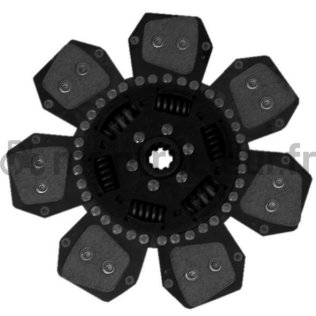 DISQUE D'AVANCEMENT LUK - LIBRE Ø 310 - 1.1/8'' - 10 /7 PADS POUR CASE/IH - MC CORMICK