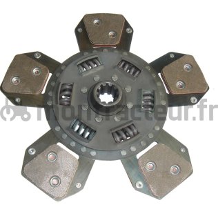DISQUE D'AVANCEMENT CERA RESSORT - LIBRE Ø 295 - 1.1/8'' - 10 / 5 PADS ADAPTABLE CASE/IH