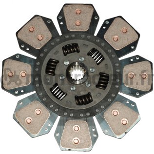 DISQUE D'AVANCEMENT LUK - LIBRE Ø 310 - 27 X 30 - 16 / 8 PADS POUR CLAAS/RENAULT