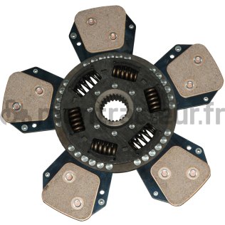 DISQUE D'AVANCEMENT LUK - LIBRE Ø 327 - 36 X 41 - 24 / 5 PADS POUR CLAAS/RENAULT DEUTZ- HURLIMANN - LAMBORGHINI - SAME