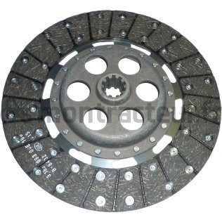 DISQUE D'AVANCEMENT ORGANIQUE RIGIDE - LIBRE Ø 273 - 1.1/8'' - 10 LUK POUR MASSEY FERGUSSON - VOLVO