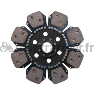 DISQUE D'AVANCEMENT CERA RIGIDE - LIBRE Ø 350 - 46,6 X 51 - 23 / 8 PADS
