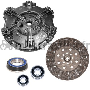 KIT EMBRAYAGE AVEC BUTÉES Ø 280/280 AVANT ORGA RESSORT 18 Z - PTO ORGA RIGID 13 Z