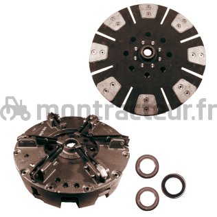 KIT EMBRAYAGE AVEC BUTÉES Ø 350/350 AVANT CERA RIGID 23 Z - PTO CERA RIGID 16 Z